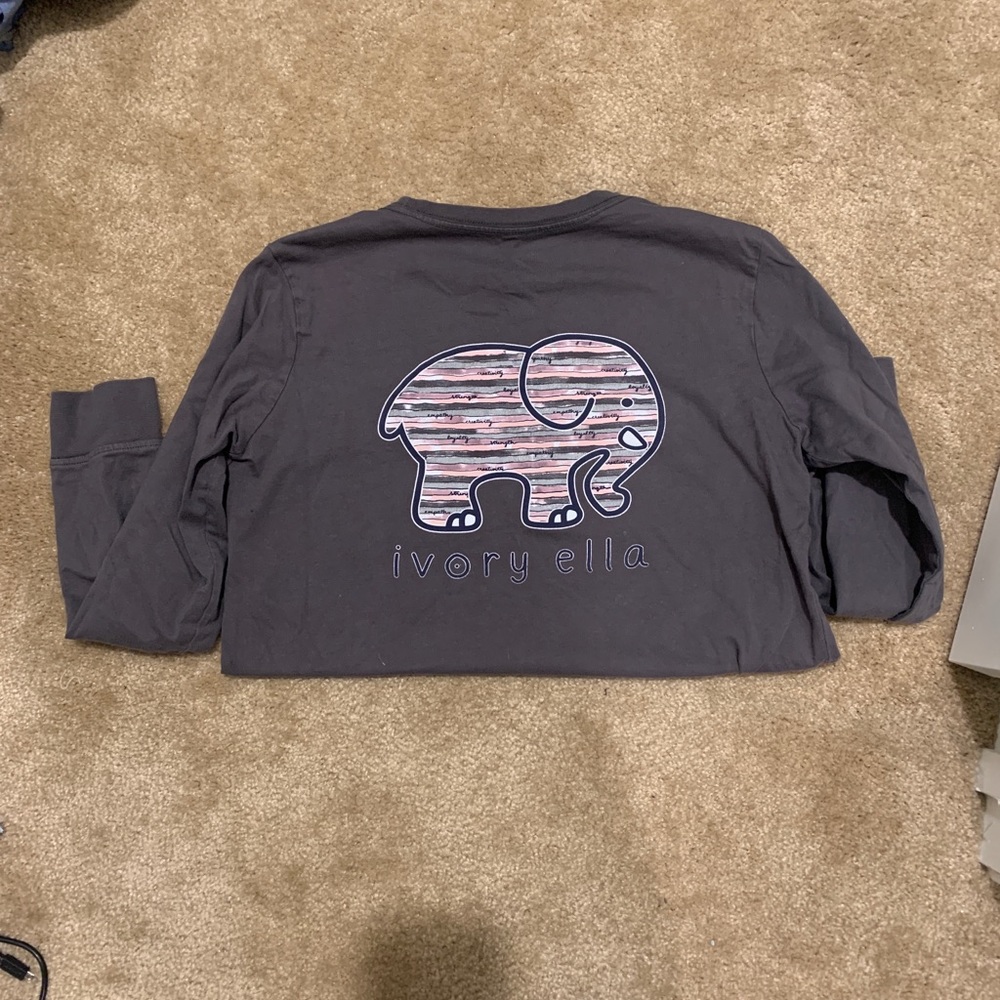 Ivory Ella long sleeve tee